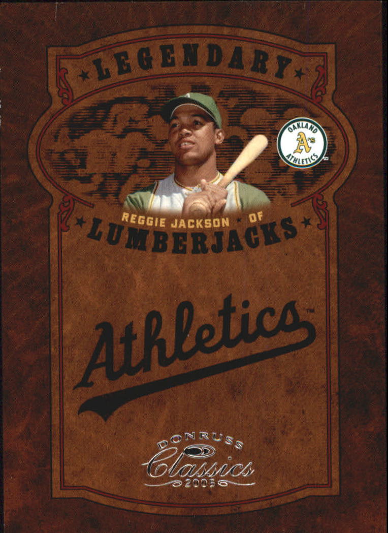 Tarjetas de inserción ""Legendary Lemberjacks and Players"" de béisbol Donruss Classics 2005 - Imagen 38 de 133