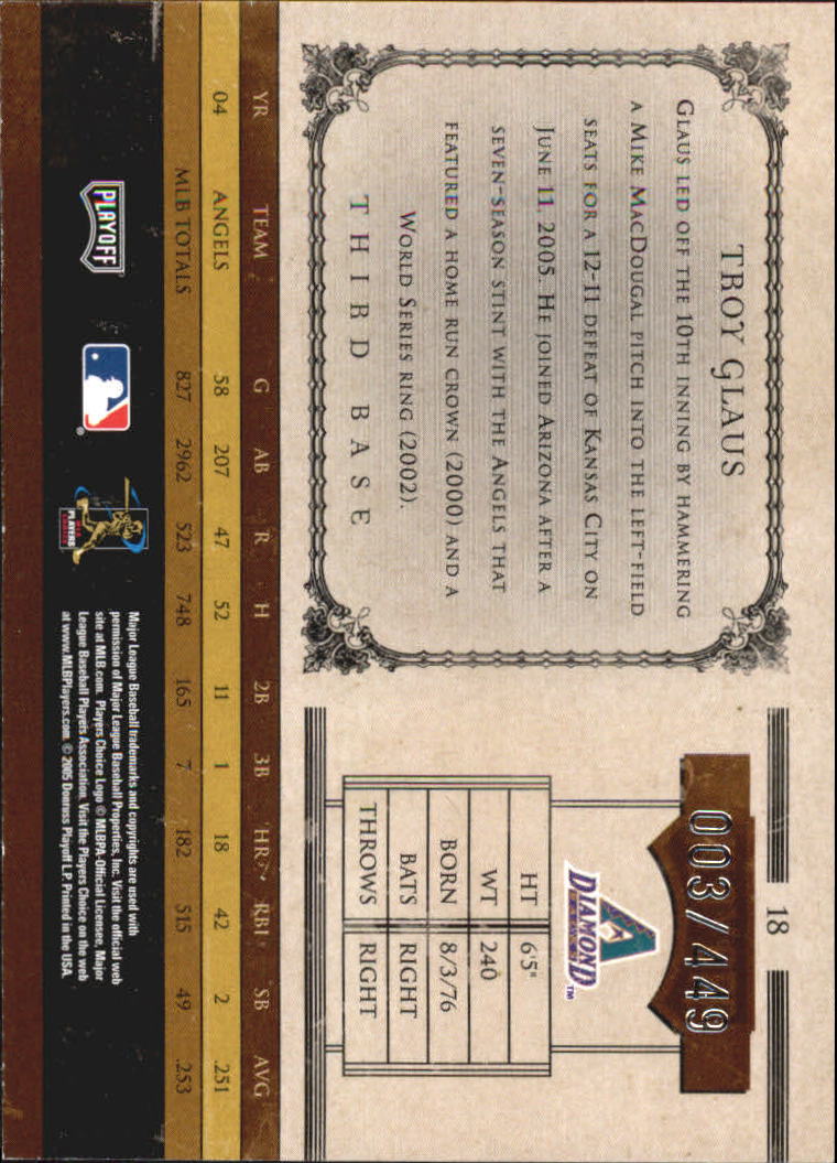 2005 Prime Cuts Baseball Cards - Picture 13 of 71