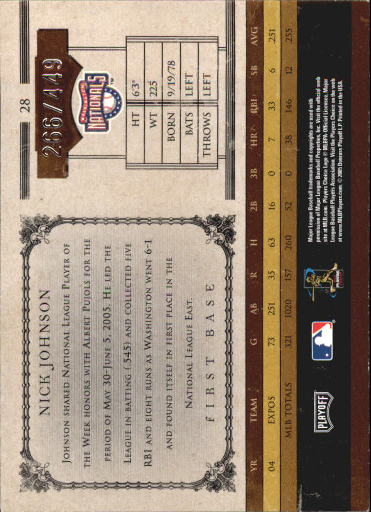 2005 Prime Cuts Baseball Cards - Picture 19 of 71