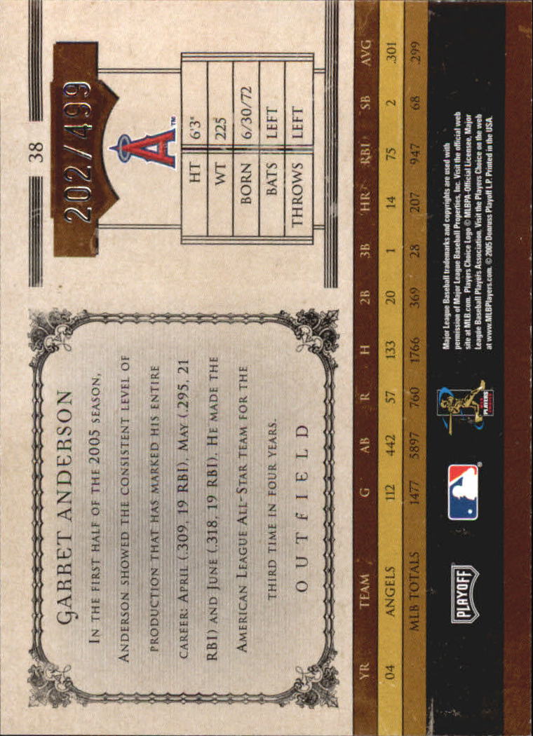 2005 Prime Cuts Baseball Cards - Picture 31 of 71