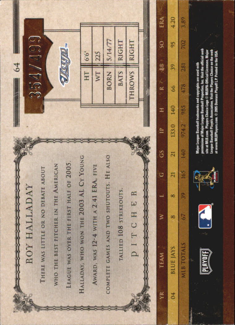 2005 Prime Cuts Baseball Cards - Picture 53 of 71
