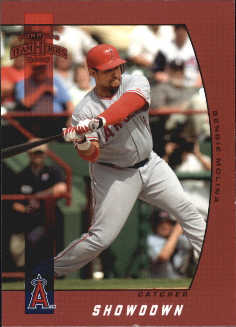thumbnail 4  - 2005 Donruss Team Heroes Showdown Red Baseball Card Pick 1-450