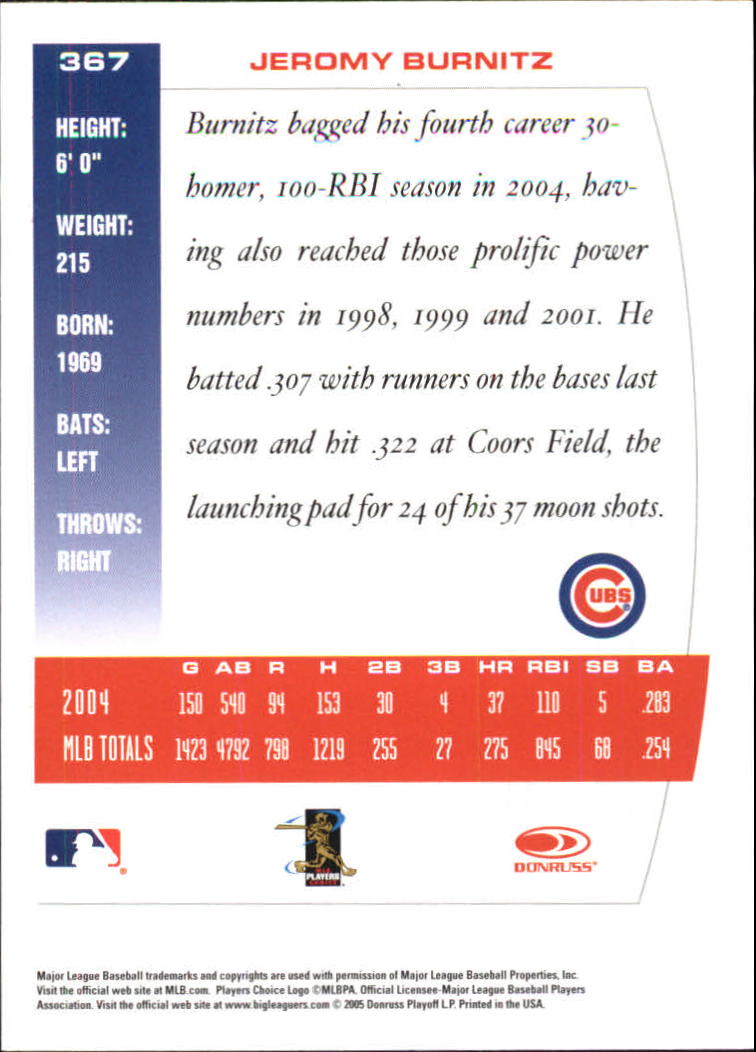 thumbnail 81  - 2005 Donruss Team Heroes Showdown Red Baseball Card Pick 1-450