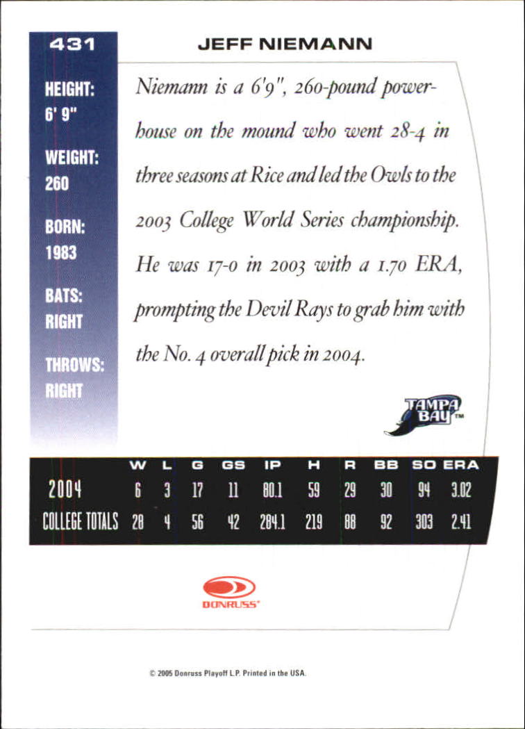thumbnail 97  - 2005 Donruss Team Heroes Showdown Red Baseball Card Pick 1-450