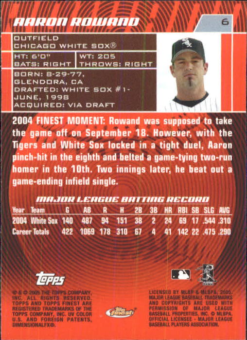 2005 Finest Baseball - Picture 9 of 239