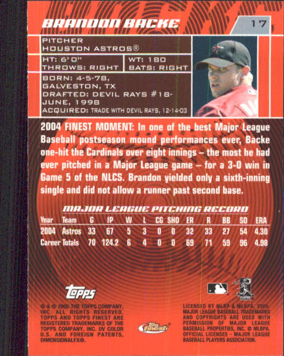 2005 Finest Baseball - Picture 23 of 239