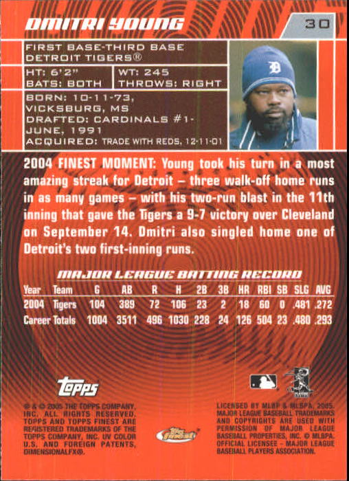 2005 Finest Baseball - Picture 43 of 239
