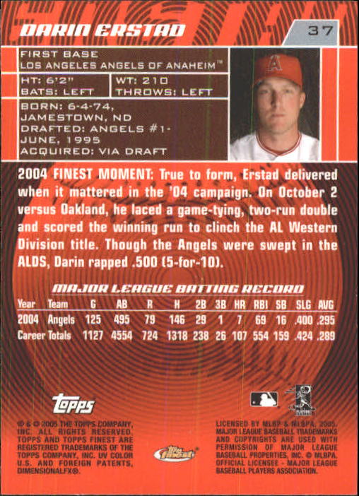 2005 Finest Baseball - Picture 53 of 239