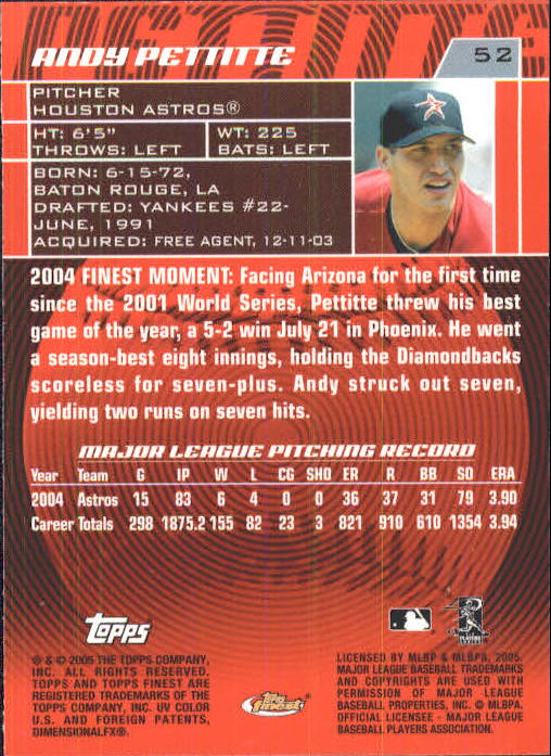 2005 Finest Baseball - Picture 69 of 239
