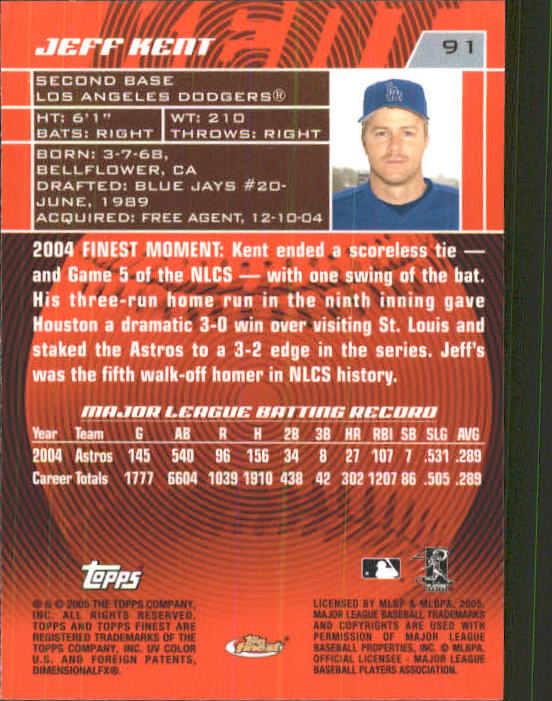 2005 Finest Baseball - Picture 125 of 239