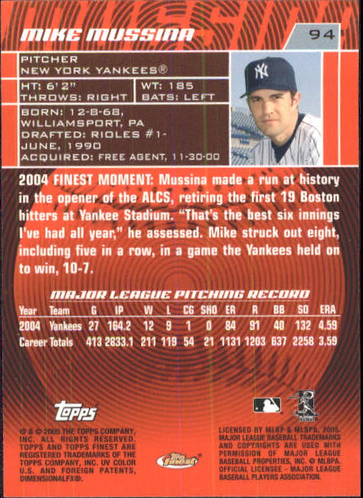 2005 Finest Baseball - Picture 129 of 239