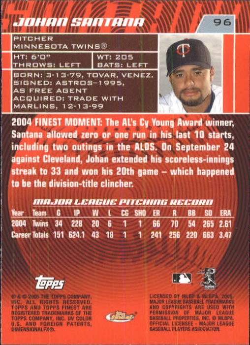 2005 Finest Baseball - Picture 133 of 239