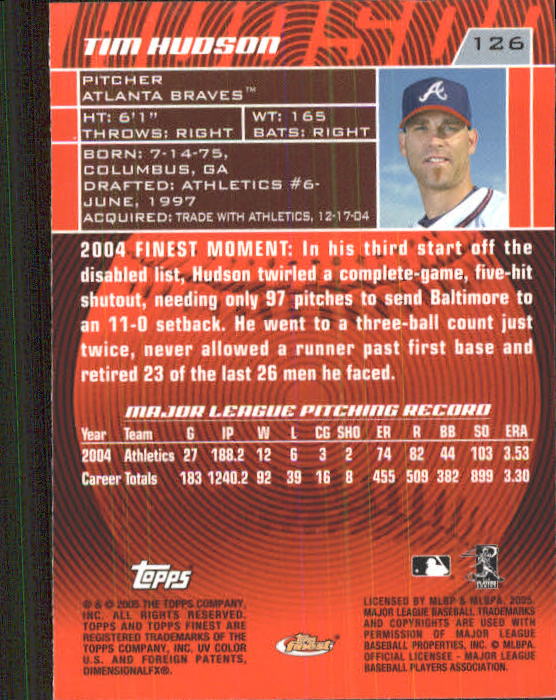 2005 Finest Baseball - Picture 161 of 239