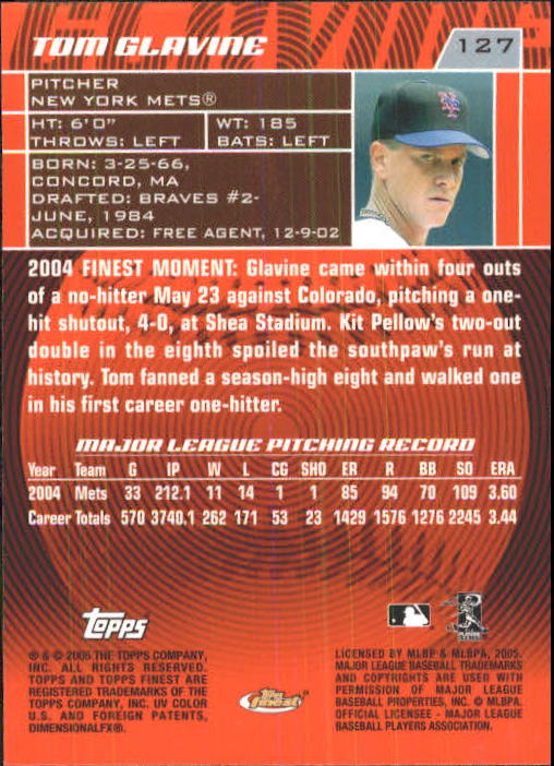 2005 Finest Baseball - Picture 163 of 239
