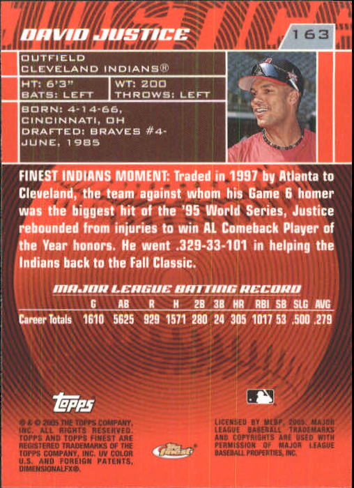 2005 Finest Baseball - Picture 187 of 239