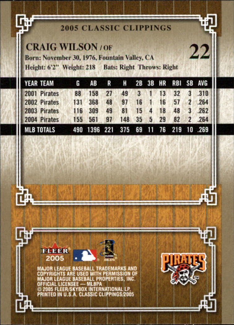 2005 Classic Clippings BB #s 1-125 +Inserts (A7310) - You Pick - 10+ FREE SHIP - Picture 45 of 173