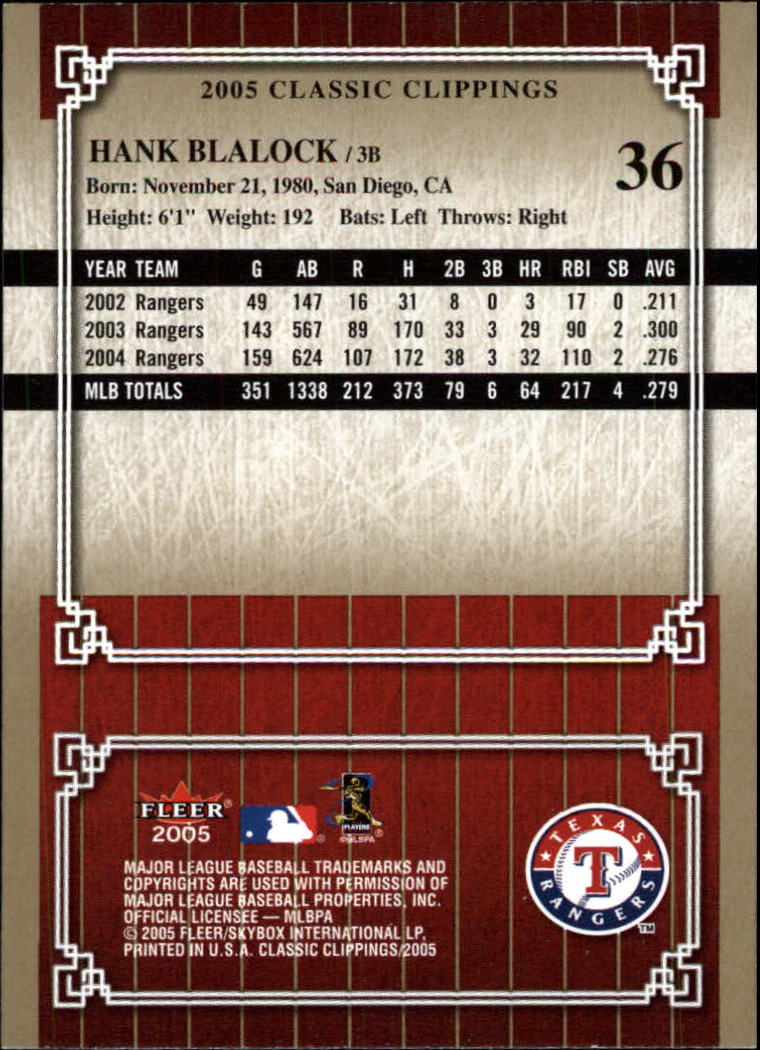 2005 Classic Clippings BB #s 1-125 +Inserts (A7310) - You Pick - 10+ FREE SHIP - Picture 73 of 173