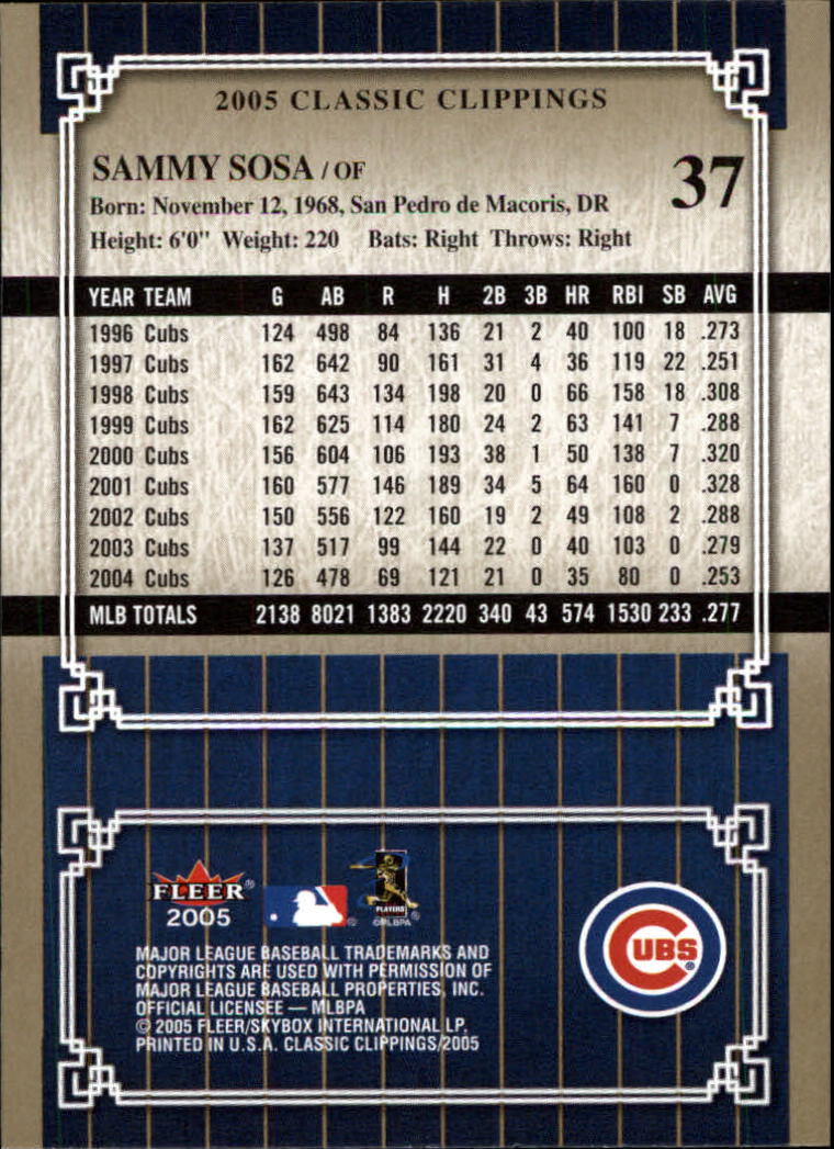 2005 Classic Clippings BB #s 1-125 +Inserts (A7310) - You Pick - 10+ FREE SHIP - Picture 75 of 173