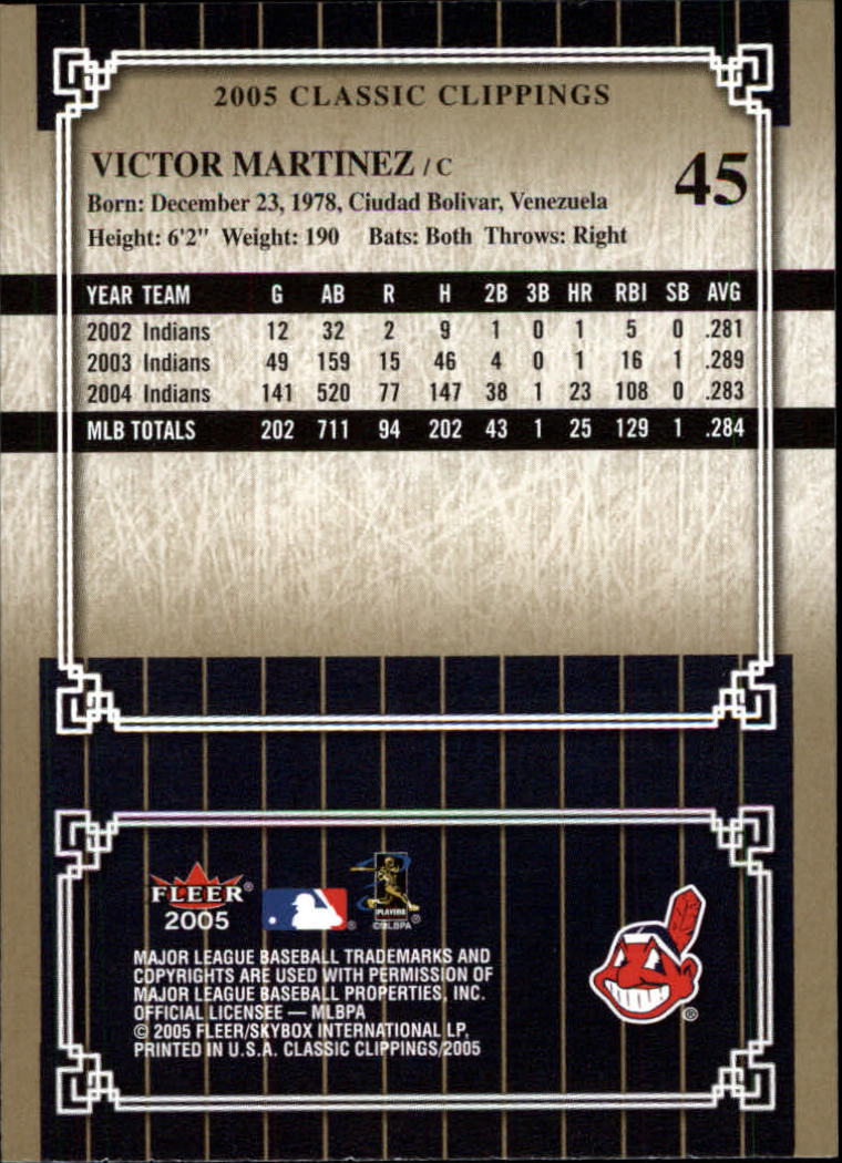 2005 Classic Clippings BB #s 1-125 +Inserts (A7310) - You Pick - 10+ FREE SHIP - Picture 91 of 173