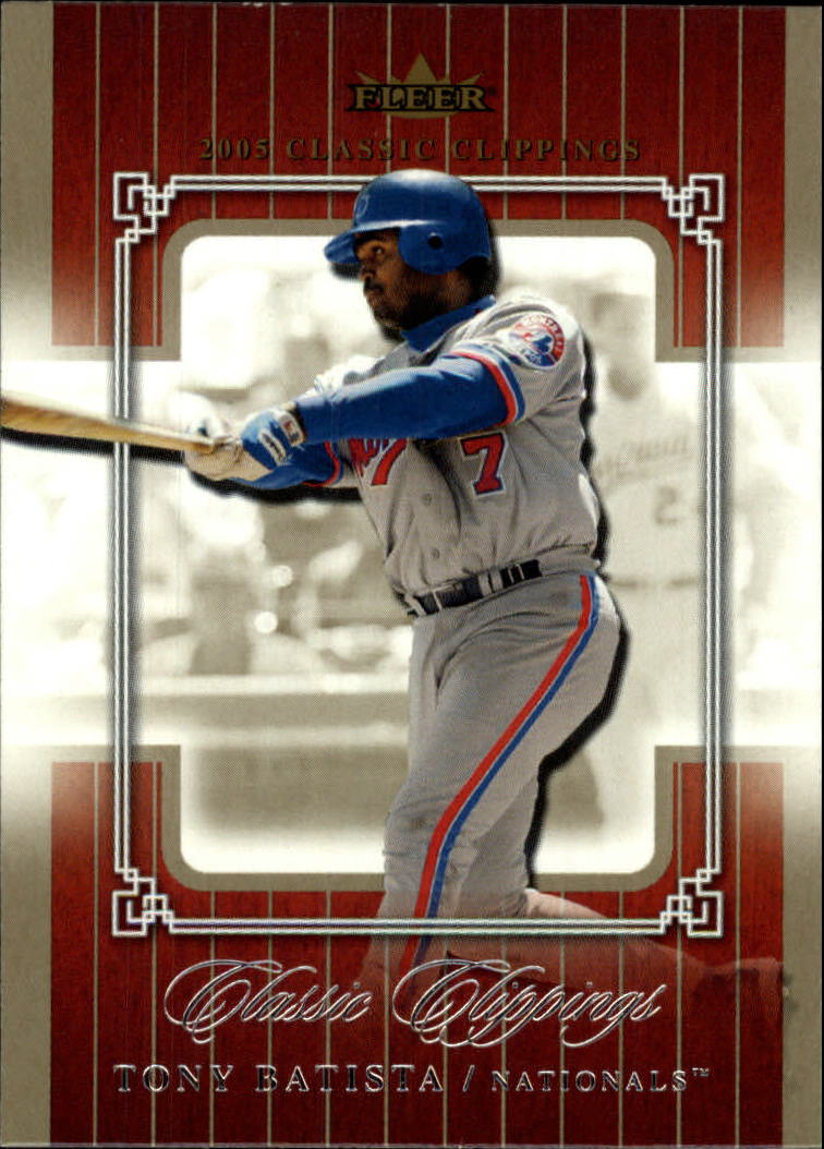 2005 Classic Clippings BB #s 1-125 +Inserts (A7310) - You Pick - 10+ FREE SHIP - Picture 120 of 173