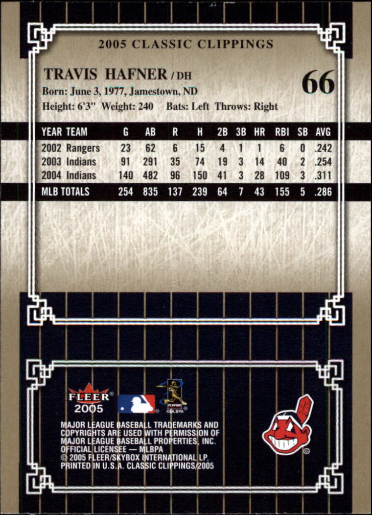 2005 Classic Clippings BB #s 1-125 +Inserts (A7310) - You Pick - 10+ FREE SHIP - Picture 131 of 173