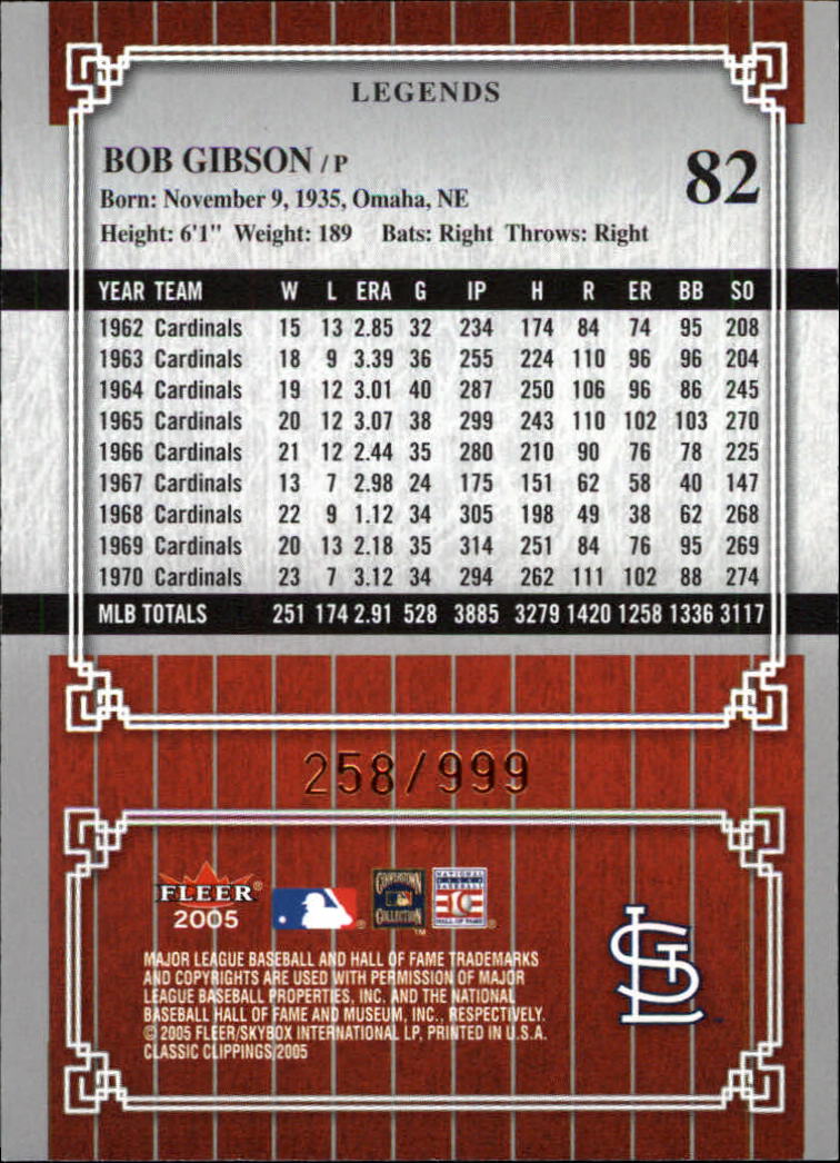 2005 Classic Clippings BB #s 1-125 +Inserts (A7310) - You Pick - 10+ FREE SHIP - Picture 151 of 173
