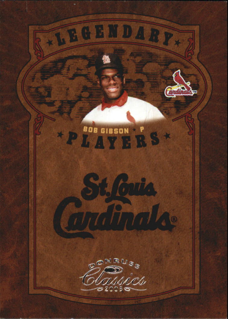 Tarjetas de inserción ""Legendary Lemberjacks and Players"" de béisbol Donruss Classics 2005 - Imagen 56 de 133