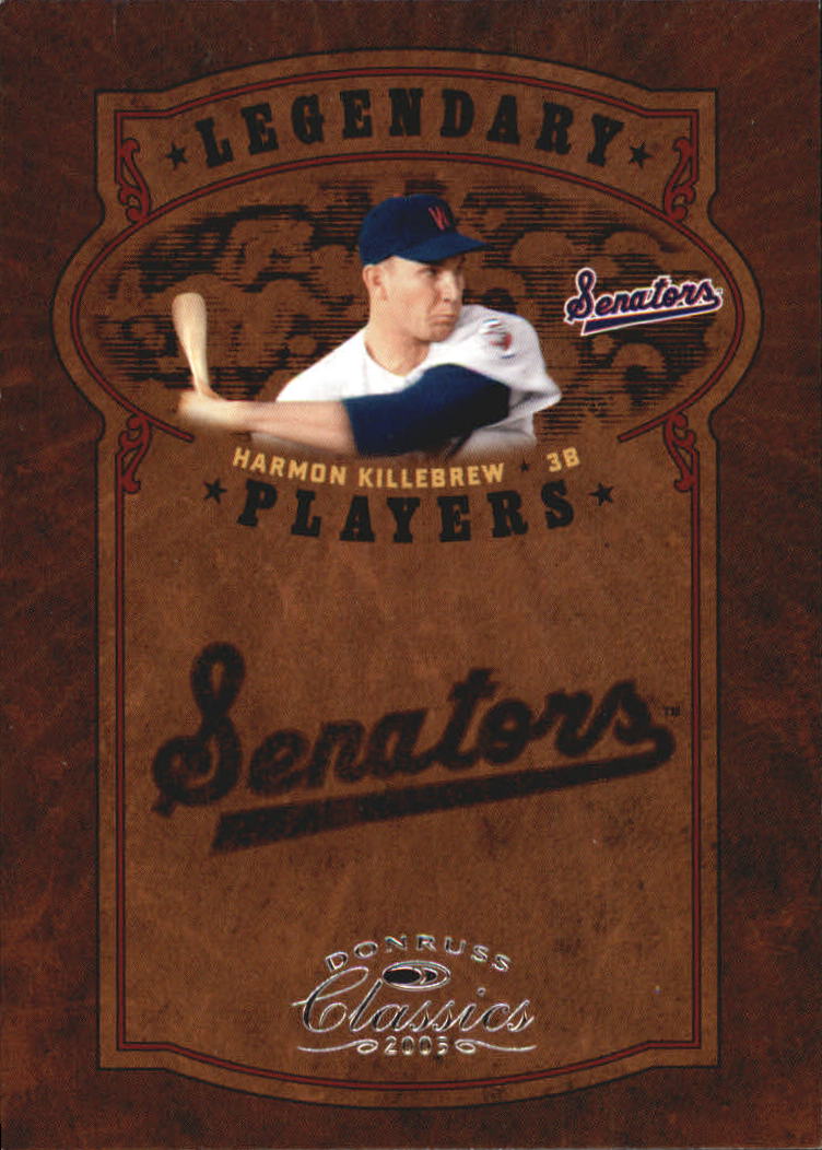 Tarjetas de inserción ""Legendary Lemberjacks and Players"" de béisbol Donruss Classics 2005 - Imagen 76 de 133