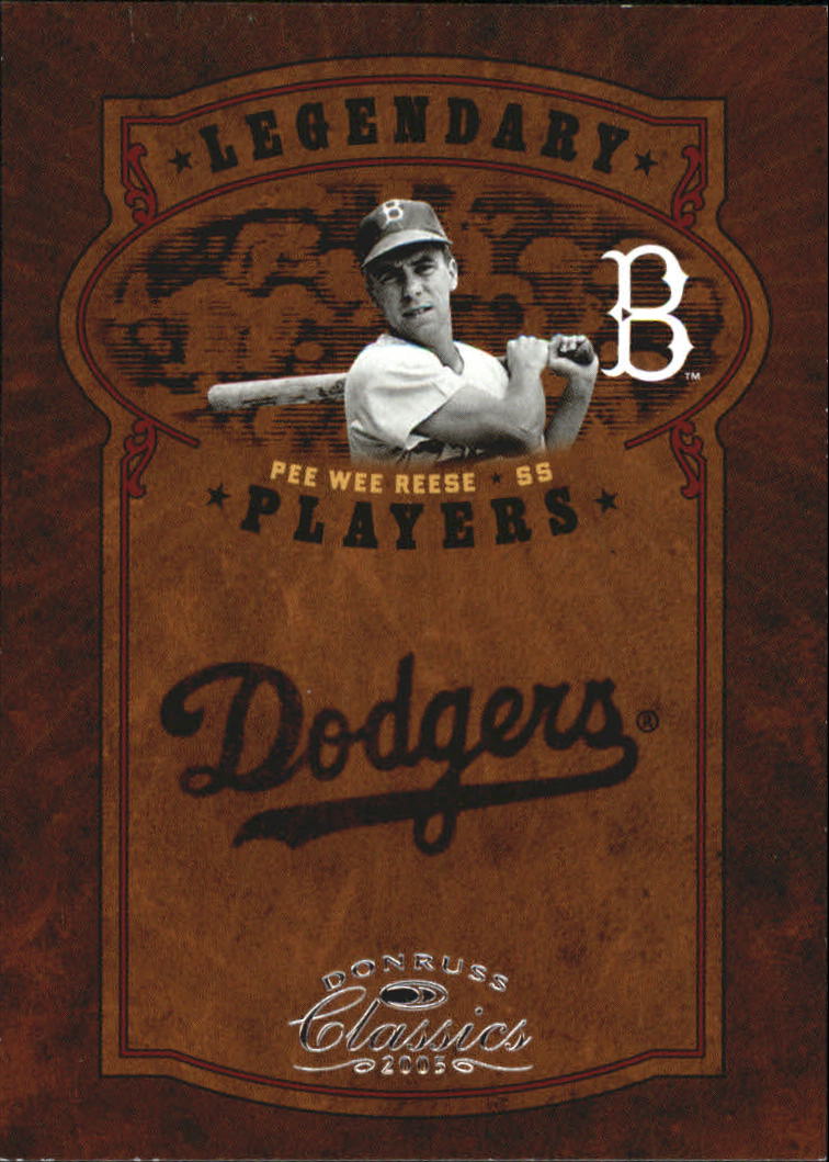 Tarjetas de inserción ""Legendary Lemberjacks and Players"" de béisbol Donruss Classics 2005 - Imagen 94 de 133