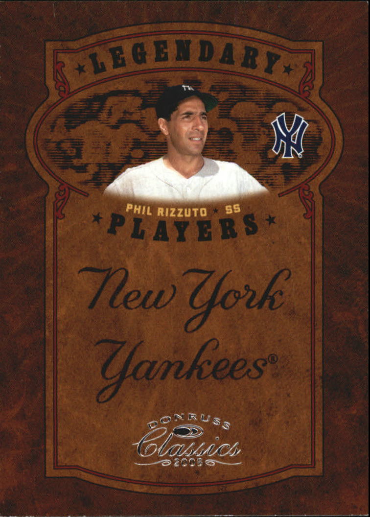 Tarjetas de inserción ""Legendary Lemberjacks and Players"" de béisbol Donruss Classics 2005 - Imagen 96 de 133