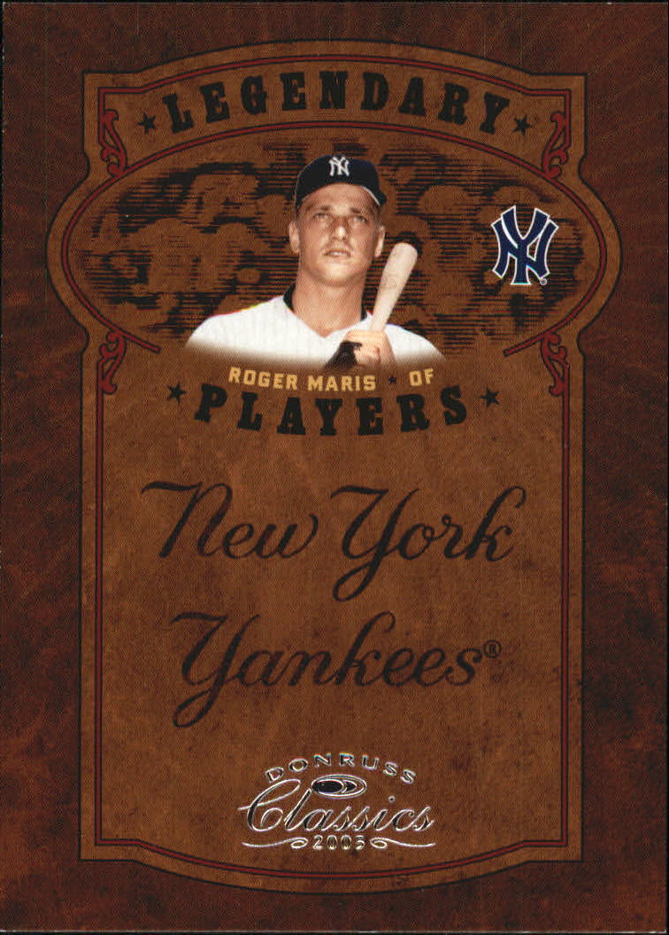 Tarjetas de inserción ""Legendary Lemberjacks and Players"" de béisbol Donruss Classics 2005 - Imagen 102 de 133
