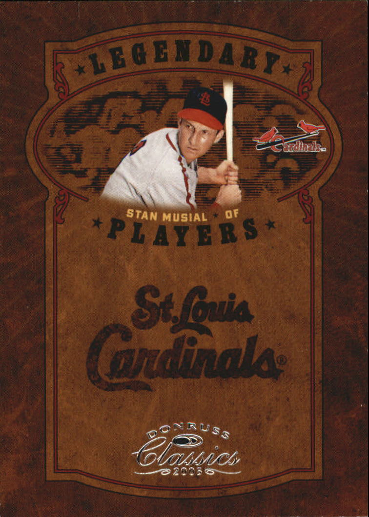 Tarjetas de inserción ""Legendary Lemberjacks and Players"" de béisbol Donruss Classics 2005 - Imagen 104 de 133