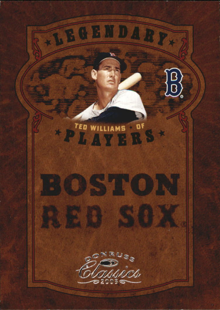 Tarjetas de inserción ""Legendary Lemberjacks and Players"" de béisbol Donruss Classics 2005 - Imagen 106 de 133