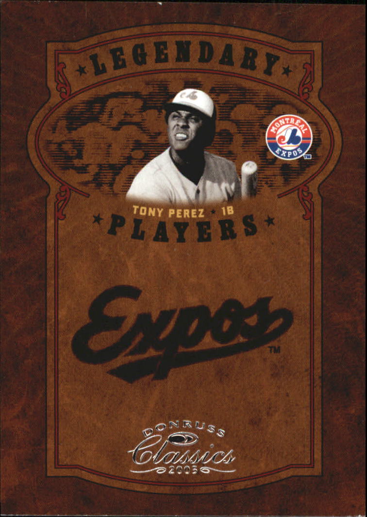 Tarjetas de inserción ""Legendary Lemberjacks and Players"" de béisbol Donruss Classics 2005 - Imagen 110 de 133