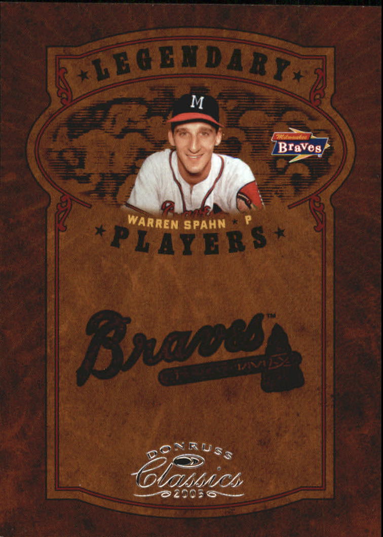 Tarjetas de inserción ""Legendary Lemberjacks and Players"" de béisbol Donruss Classics 2005 - Imagen 112 de 133