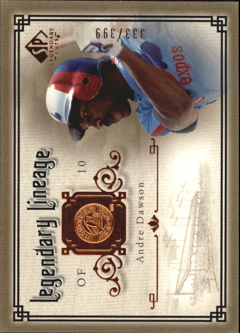 2005 SP Legendary Cuts - Legendary Lineage Jack Morris #LE-JM /399