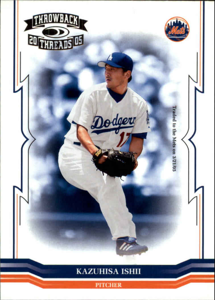 2005 Throwback Threads Baseball Card Pick - Picture 198 of 419