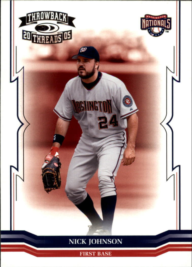 2005 Throwback Threads Baseball Card Pick - Picture 254 of 419