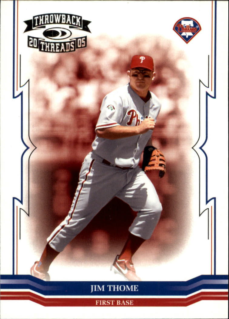 2005 Throwback Threads Baseball Card Pick - Picture 256 of 419