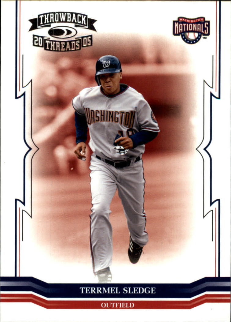 2005 Throwback Threads Baseball Card Pick - Picture 310 of 419