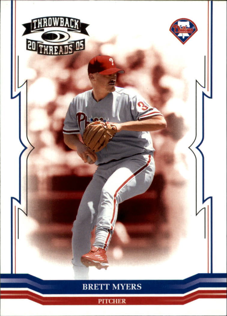 2005 Throwback Threads Baseball Card Pick - Picture 318 of 419