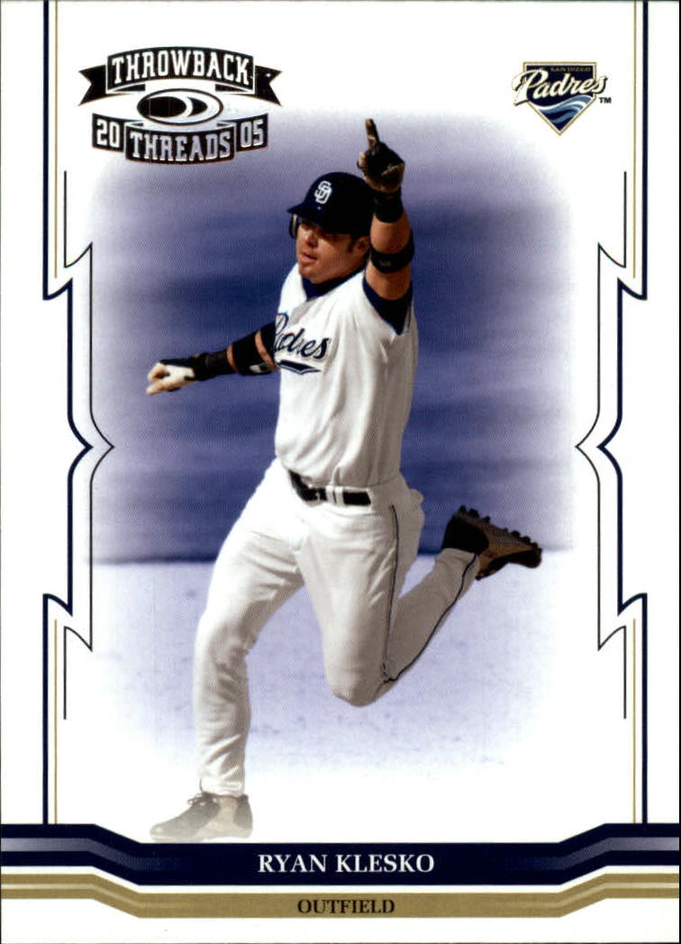 2005 Throwback Threads Baseball Card Pick - Picture 332 of 419