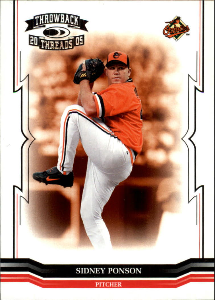 2005 Throwback Threads Baseball Card Pick - Picture 334 of 419