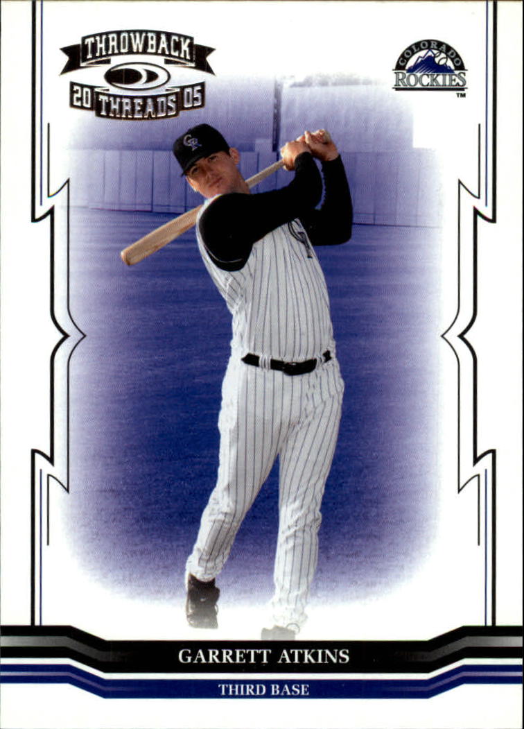 2005 Throwback Threads Baseball Card Pick - Picture 364 of 419