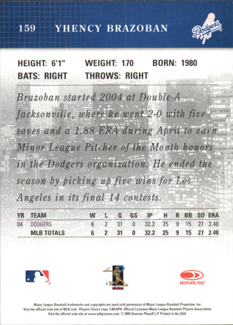 2005 Studio Baseball "Main Set" Cards #151 to #300 - Picture 17 of 257