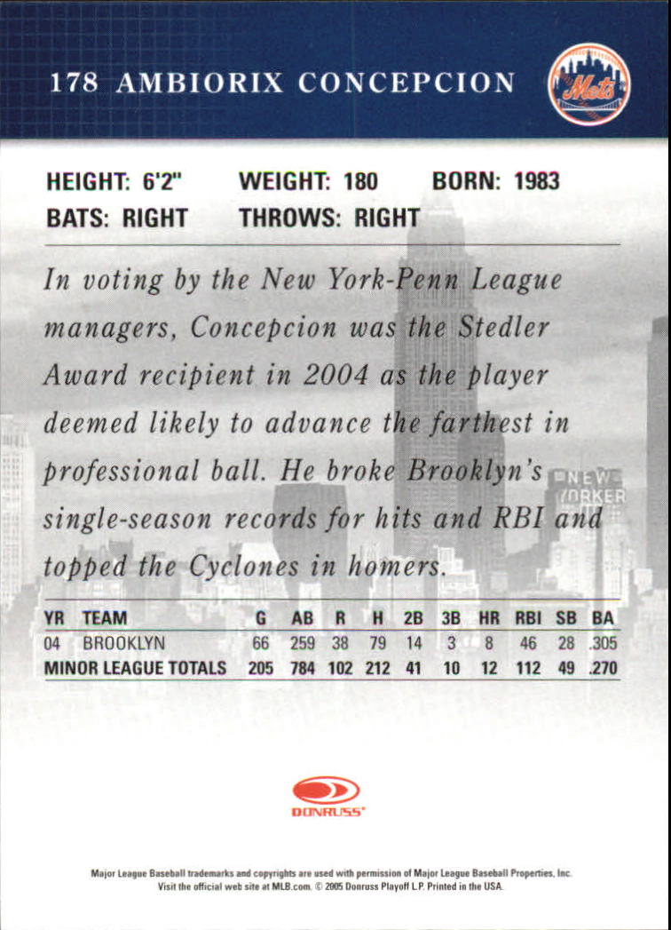 2005 Studio Baseball "Main Set" Cards #151 to #300 - Picture 53 of 257