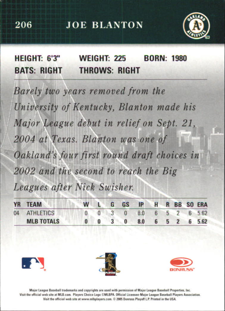 2005 Studio Baseball "Main Set" Cards #151 to #300 - Picture 101 of 257
