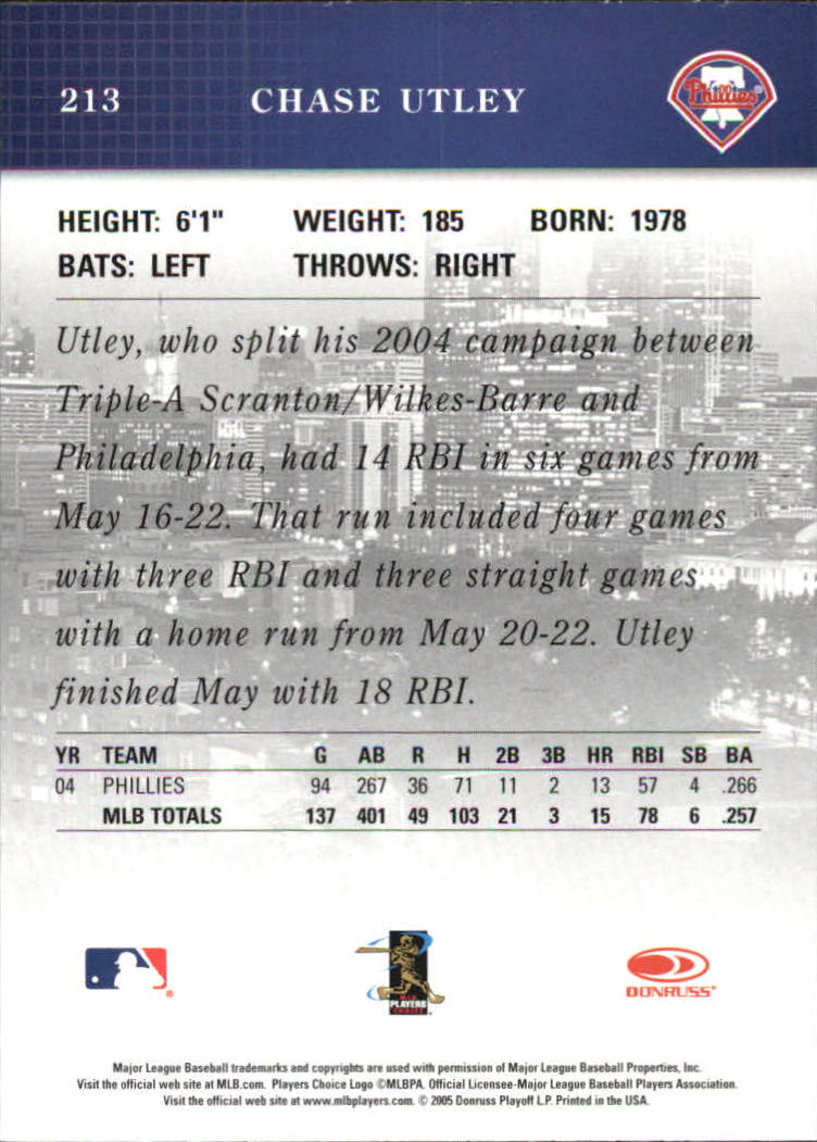 2005 Studio Baseball "Main Set" Cards #151 to #300 - Picture 111 of 257