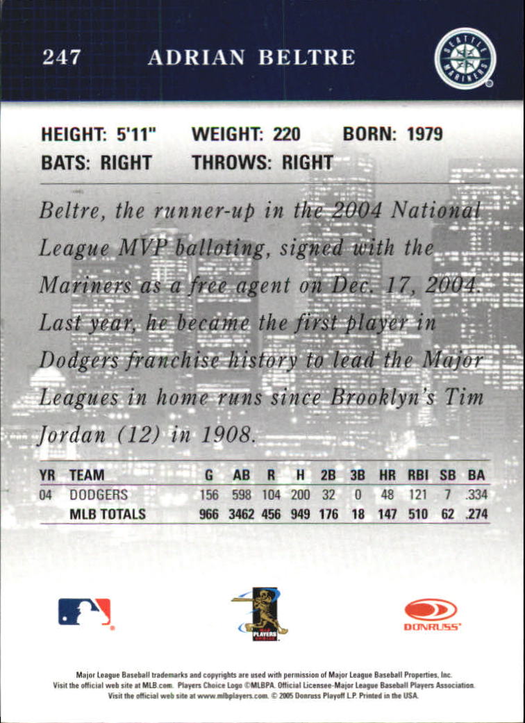 2005 Studio Baseball "Main Set" Cards #151 to #300 - Picture 165 of 257
