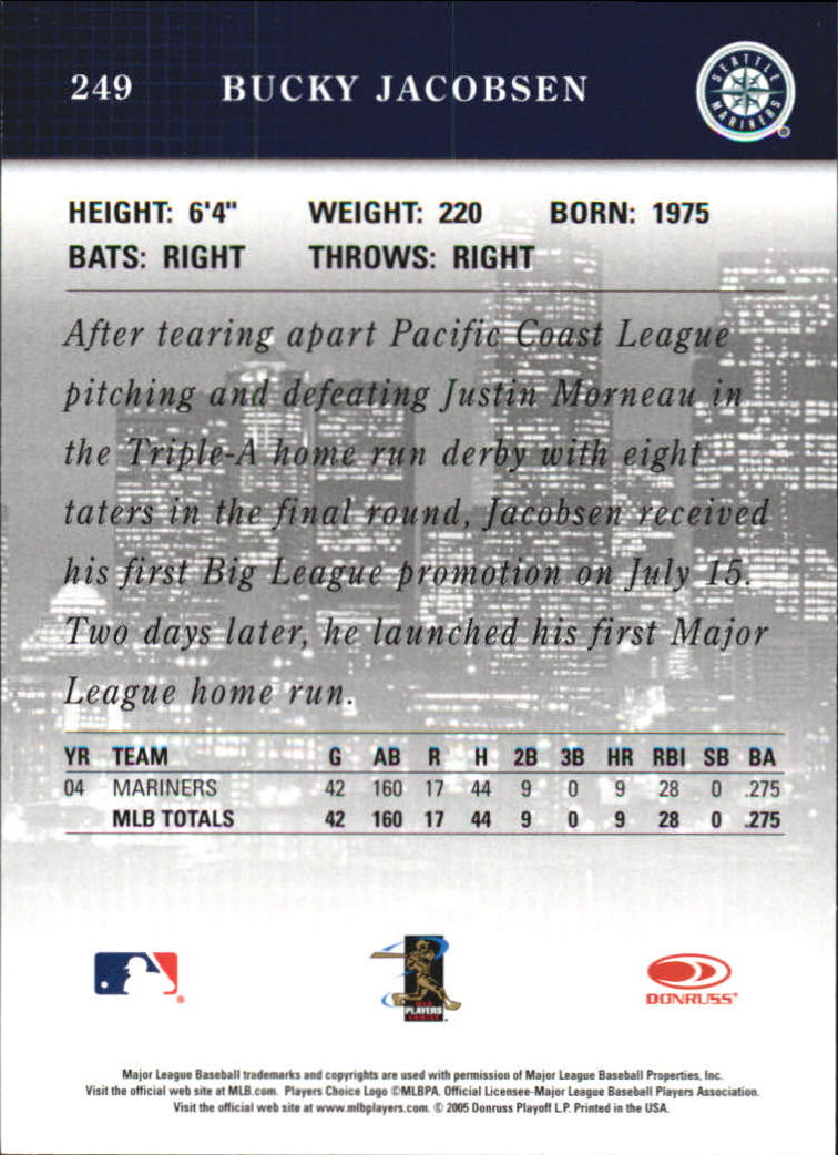 2005 Studio Baseball "Main Set" Cards #151 to #300 - Picture 169 of 257